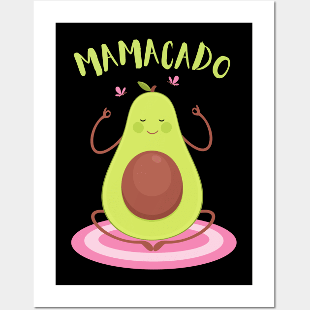 Mamacado Avocado Wall Art by Teewyld